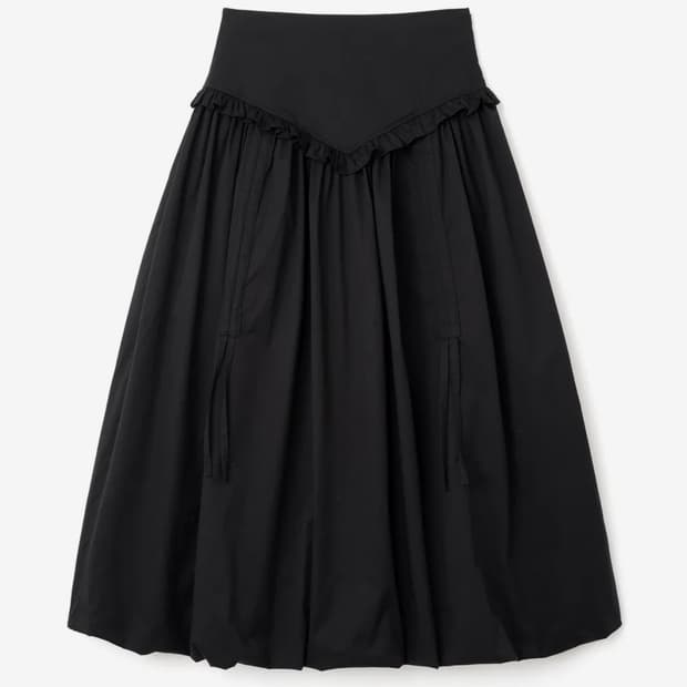 밀로 우먼 벌룬 셔링 맥시 스커트 S 사이즈