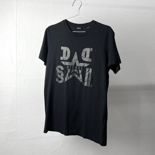 Diesel 스타 반팔 티셔츠