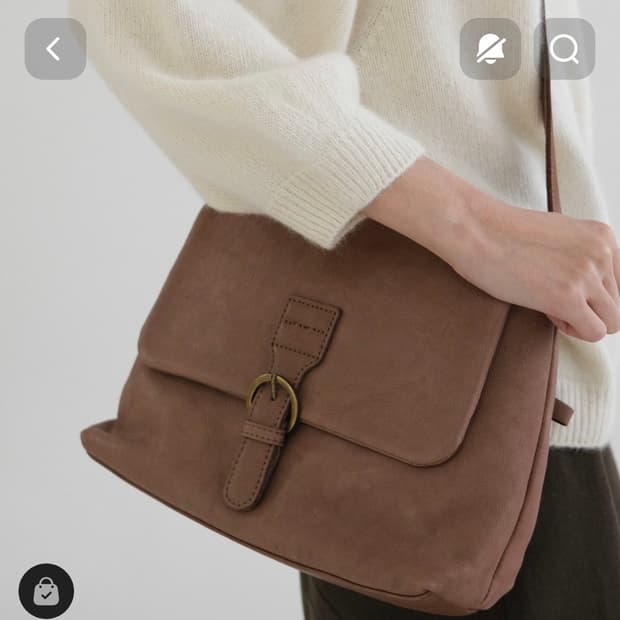 더버터크림 알마 백 Alma bag