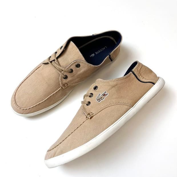 라코스테 아리스티드 보트 슈즈 A1485