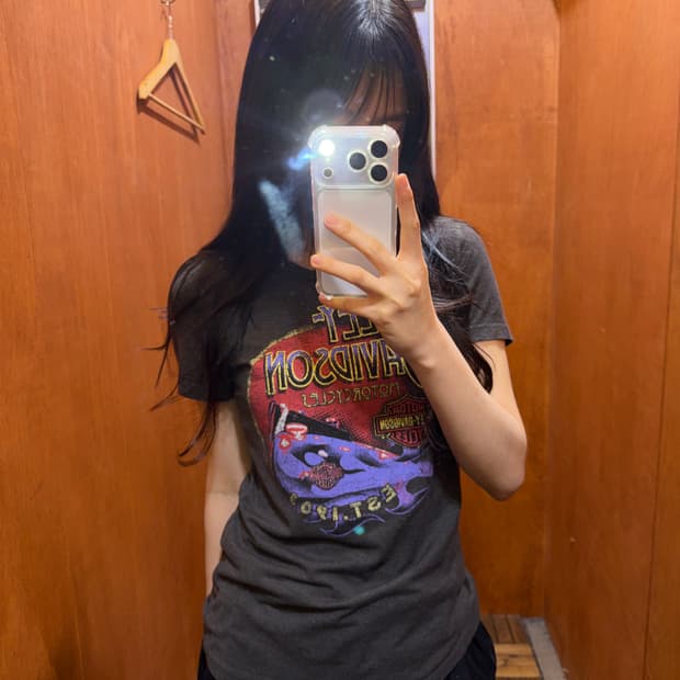 (M) Harley Davidson 할리 반팔티