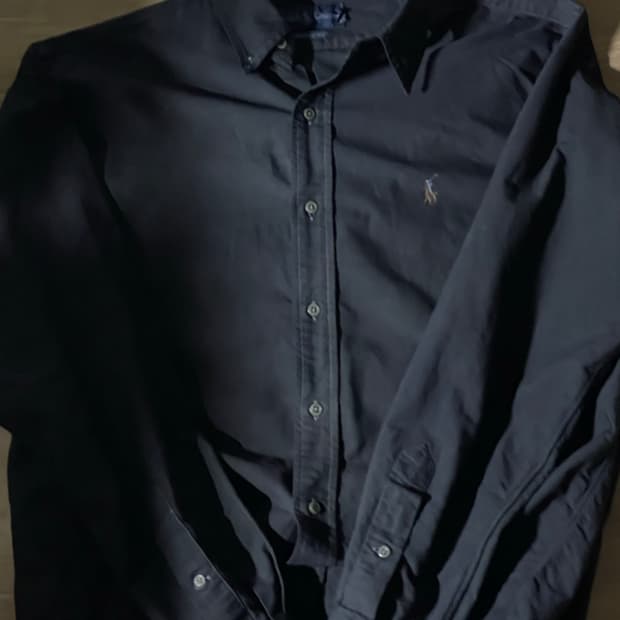 폴로 랄프로렌 셔츠 블랙