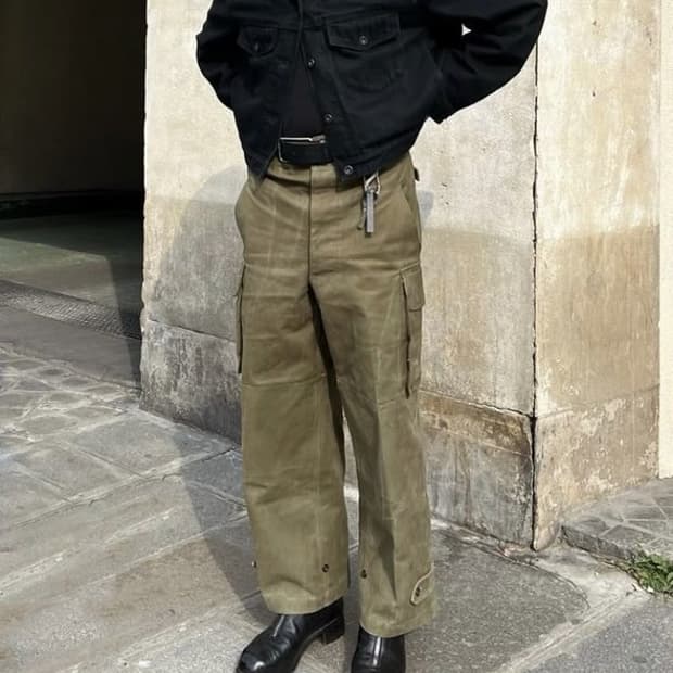 [데드스탁]오리지널 50s 프랑스군 m47 팬츠