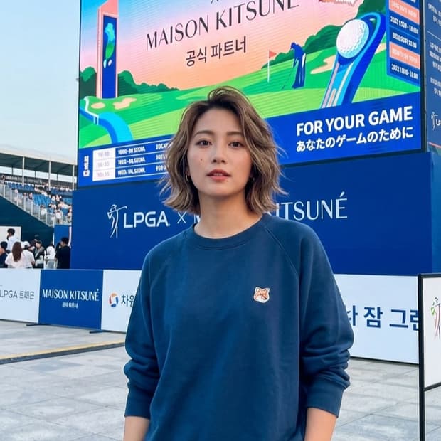 66/77.메종키츠네 헤드폭스 맨투맨