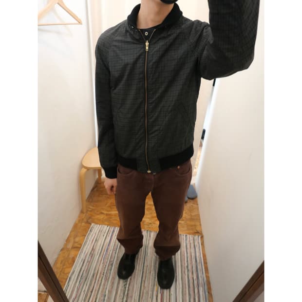 나나미카 리버서블 블루종 자켓