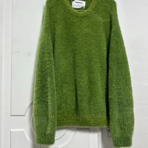 노매뉴얼 퍼즈 헤어리 니트