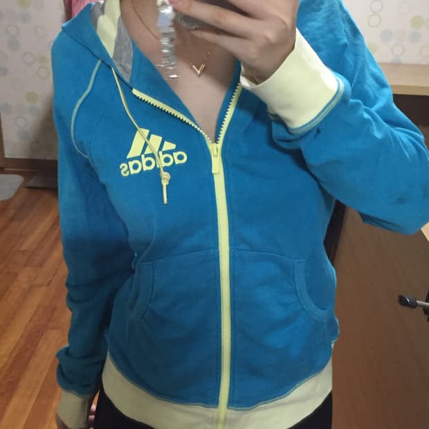 아디다스 스카이블루 면져지