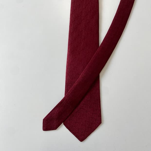 크리스찬 디올(Dior) 오블리크 정품 명품넥타이