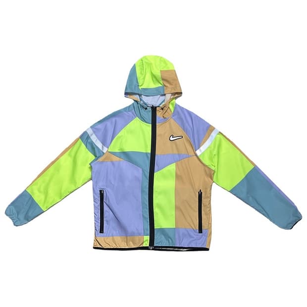 나이키 와일드런 패치워크 윈드러너 바람막이 재킷 XL