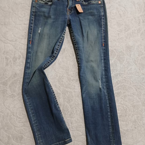 트루릴리전 빈티지 워싱 데님 팬츠 29-30