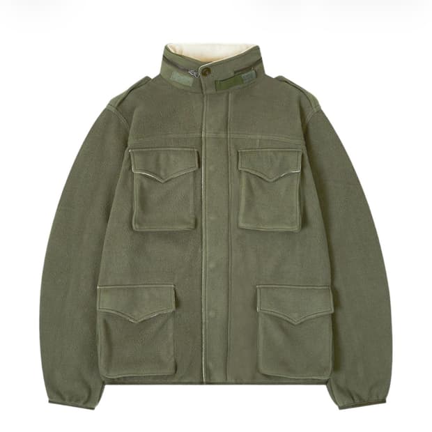 사파리스팟 플리스 밀리터리 후디 자켓