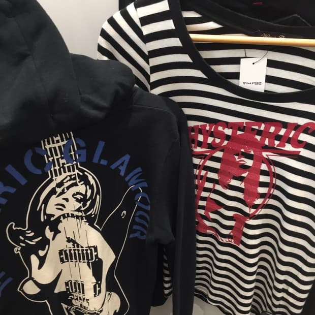 빈티지 히스테릭 글래머 후드집업