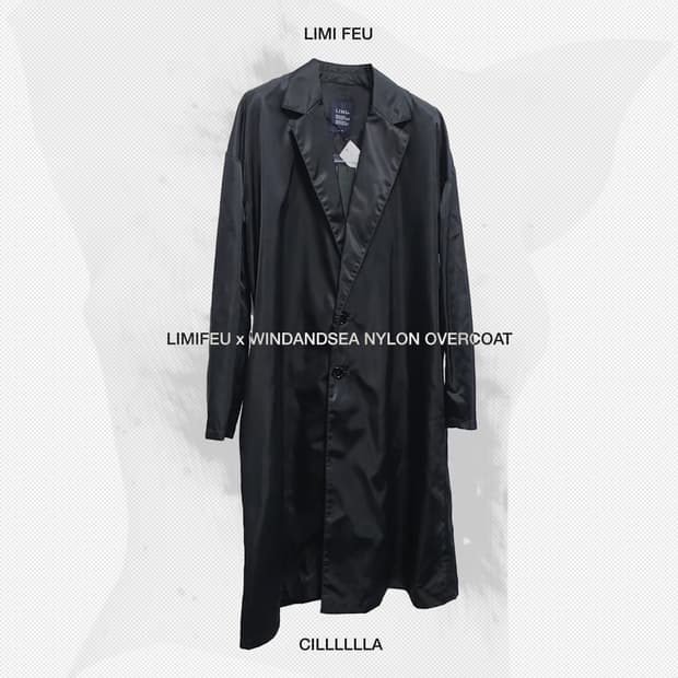 <M> LIMIFEU x WINDANDSEA 리미퓨 나일론 오버코트