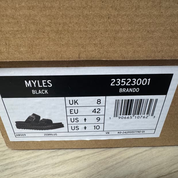 [Uk8, 270] 닥터마틴 마일즈 새상품