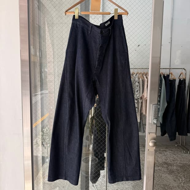 ORCIVAL Denim Wrap Wide Pants