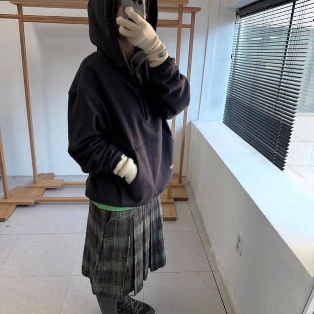 페스토 DAMAGE CHECK MIDI SKIRT TEA