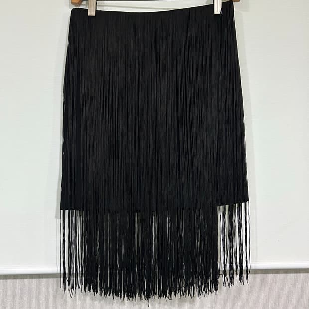 Rag & Bone 블랙프린지스커트(0)