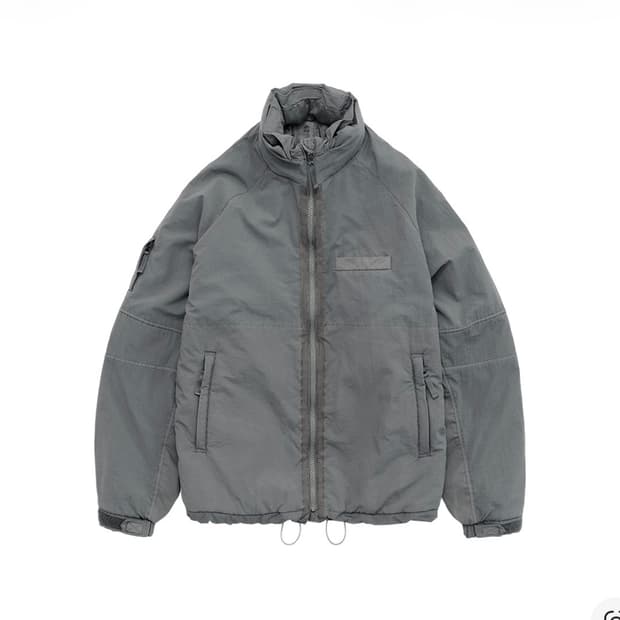 4) 폴리테루 레벨 7 라이트 푸퍼 자켓 세이지 그레이