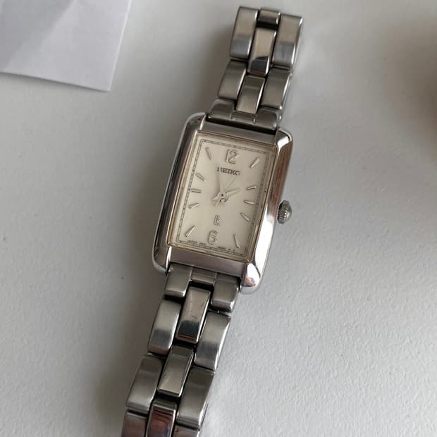 Seiko 세이코 lk 루키아 스퀘어 쿼츠 레이디스