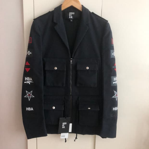 후드바이에어(HOOD BY AIR) 패치워크 자켓