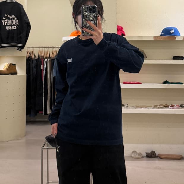 브라운브레스 시그니처 로고 롱슬리브 U1427