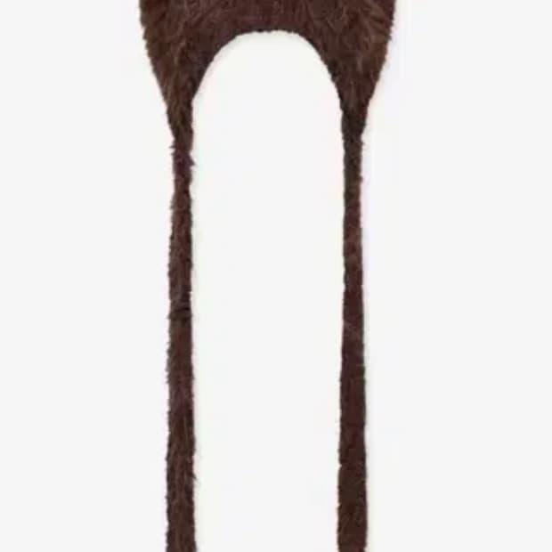 엘엠씨 TEDDY FLUFFY BEANIE brown