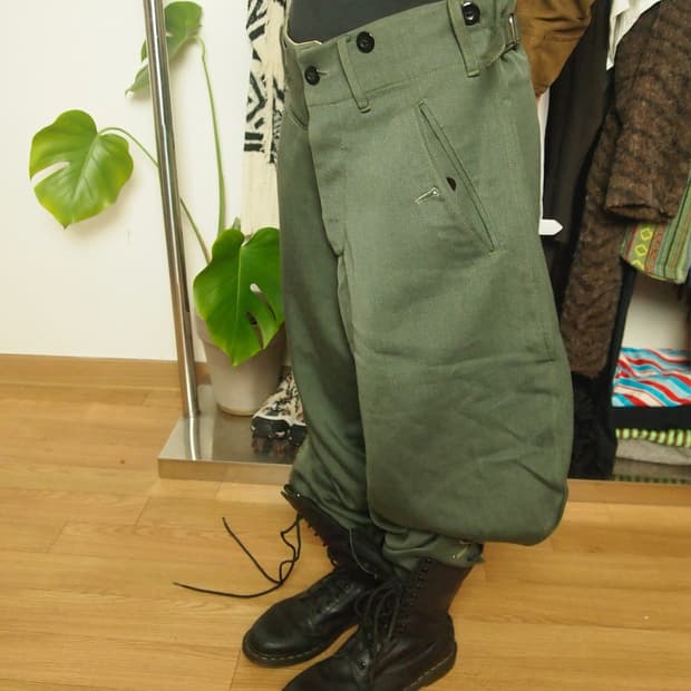 빈티지 m21 밀리터리 디테일 팬츠