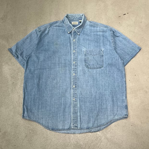 세인트존스베이 데님 하프셔츠 s10622