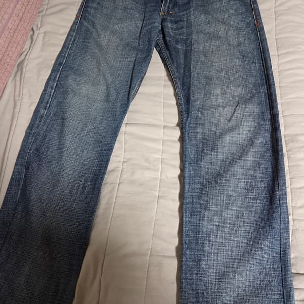 리바이스 실버탭 부츠컷 데님 팬츠 33×32