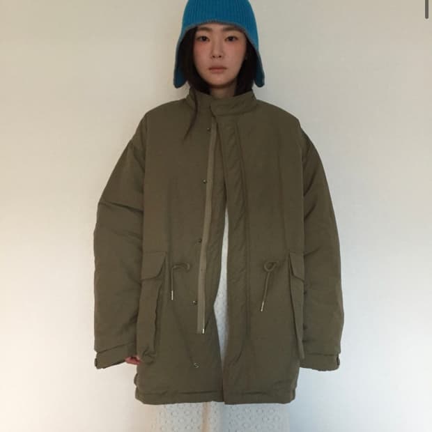 패딩 야상 유니섹스