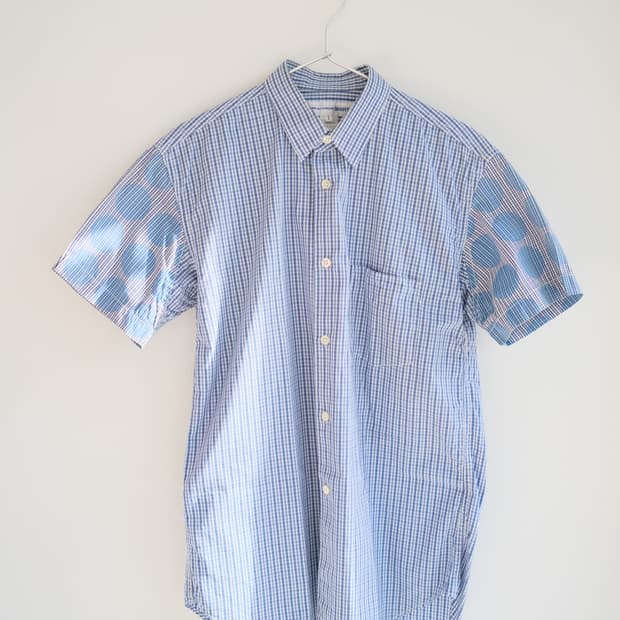 Dot check shirt