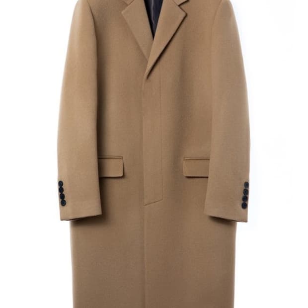 마마가리 히든싱글 코트 카멜 46