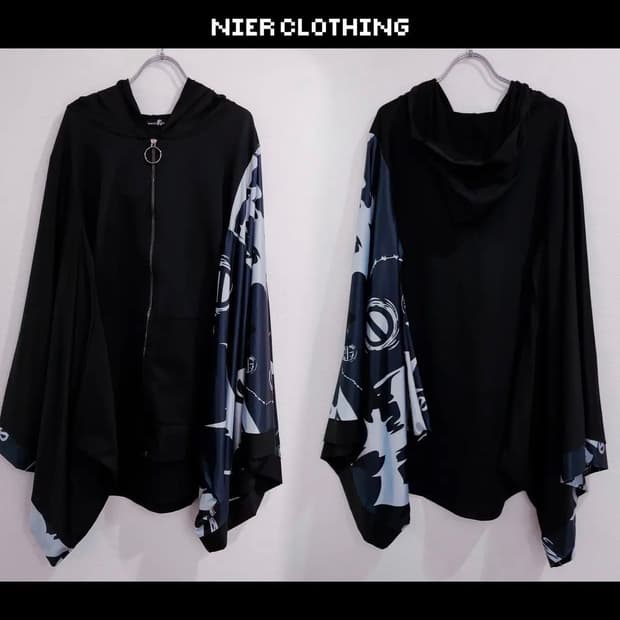 NieR Clothing STRETCH 기모노 후드집업아우터