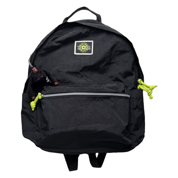 키플링 데미안 백팩 블랙