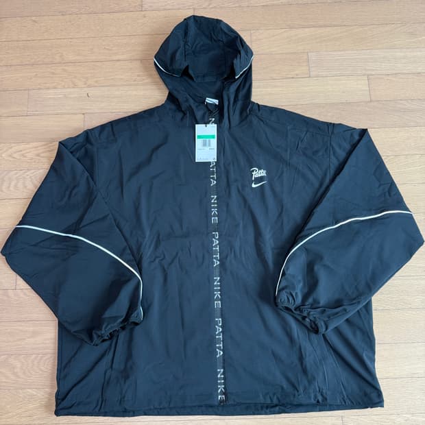 [XL] 나이키 x patta 파타 풀 집 자켓 블랙
