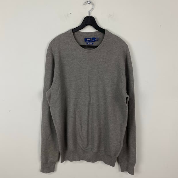 폴로 랄프로렌 그레이 와플 니트 M