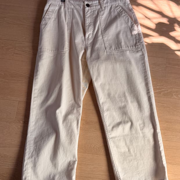 유니폼브릿지 퍼티그 팬츠 아이보리