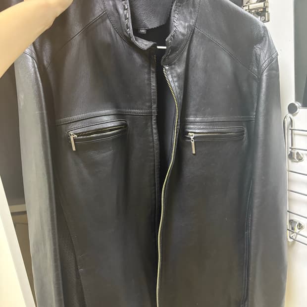 빈티지 레더 자켓