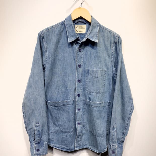 ASPESI 아스페시 유틸리티 투포켓 셔츠 자켓