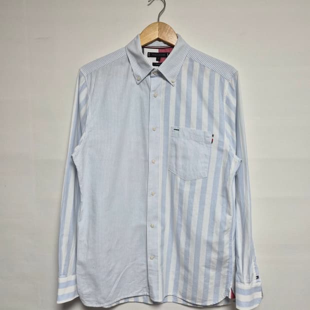 타미힐피거Tommy 옥스포드 스트라이프 셔츠 M - S364