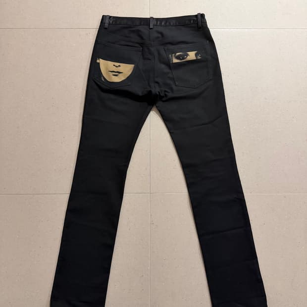 언더커버 SS07 페이스 데님