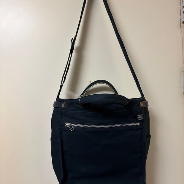 Porter canvas cross bag