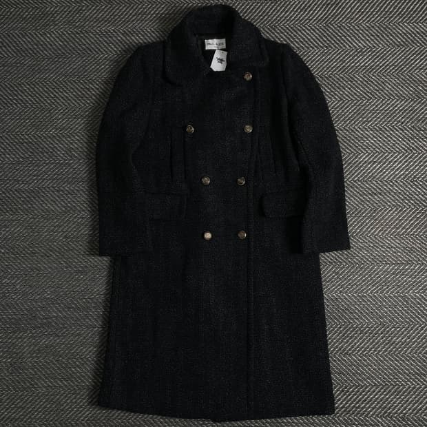 폴앤조 파리 아카이브 트위드 롱코트o 3634