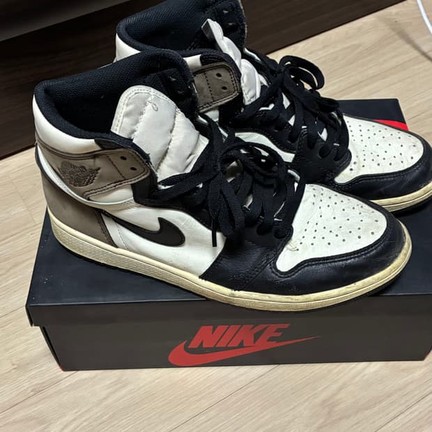 나이키 에어 조던 1 하이 모카 285