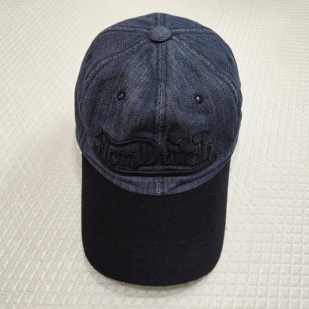 [프립]F/본더치(Von Dutch) 데님 스웨이드 배색 빈티지 볼캡