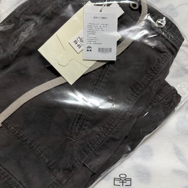 [3] 폴리테루 리빌드 6 컷 워크 팬츠 차콜