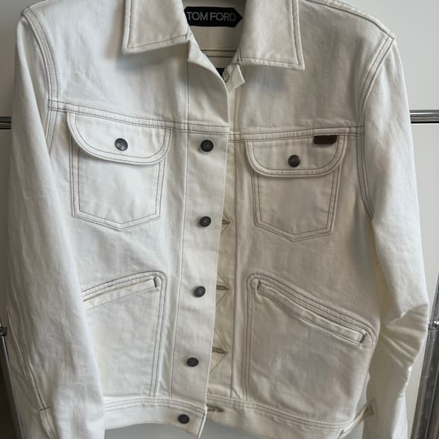 Tomford 톰포드 화이트 데님 자켓