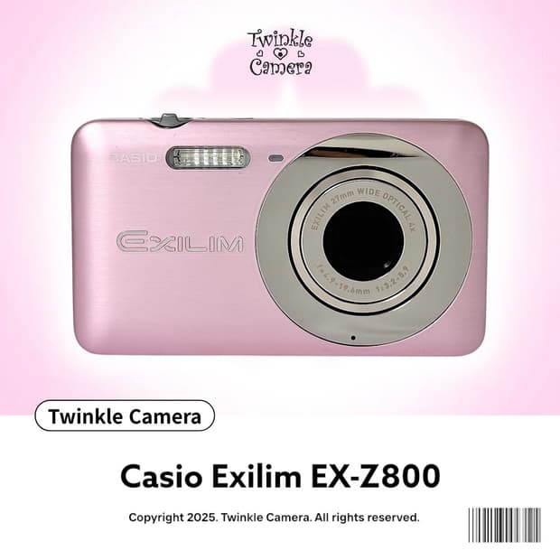 Casio Exilim 카시오 엑슬림 EX-Z800 디카