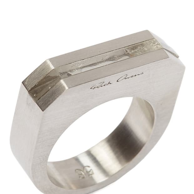 릭오웬스 실버 반지