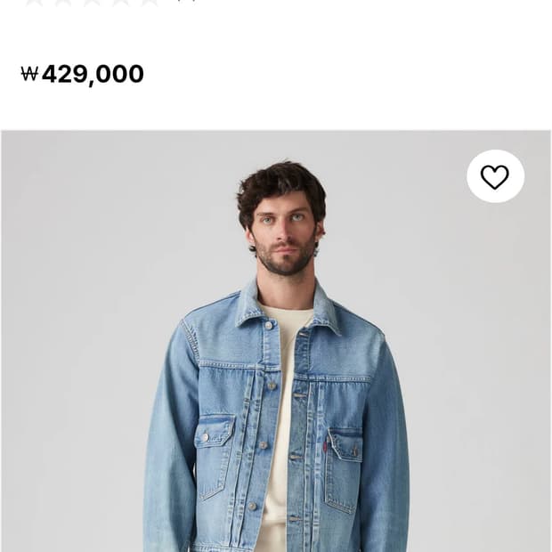 새상품) 리바이스 lvc 2세대 할리퀸 팝니다 40사이즈